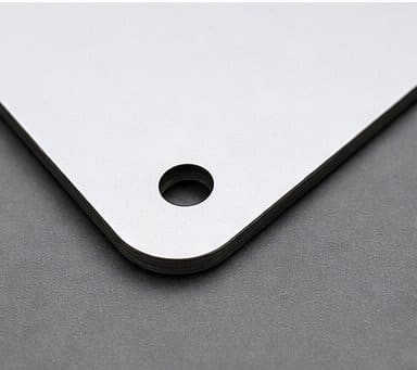 Custom aluminum information panel